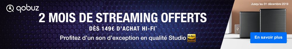 2 mois offerts Qobuz